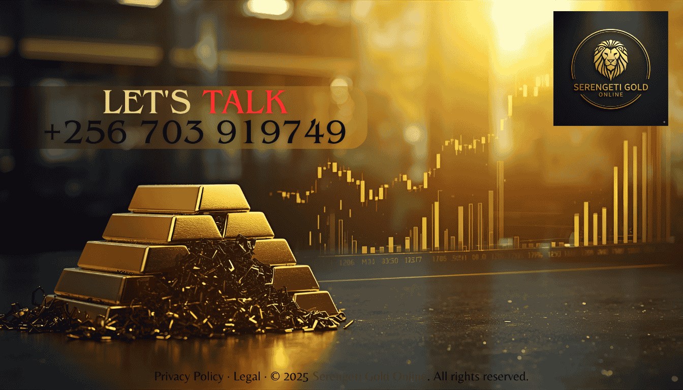 “Gold bars stacked beside inflation-related financial graphs”