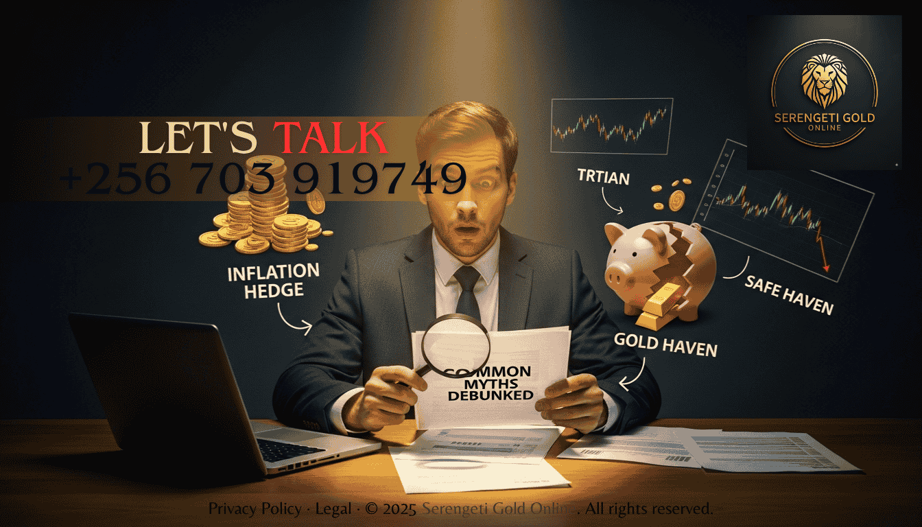 “Investor learning the truth about common myths surrounding gold investing”