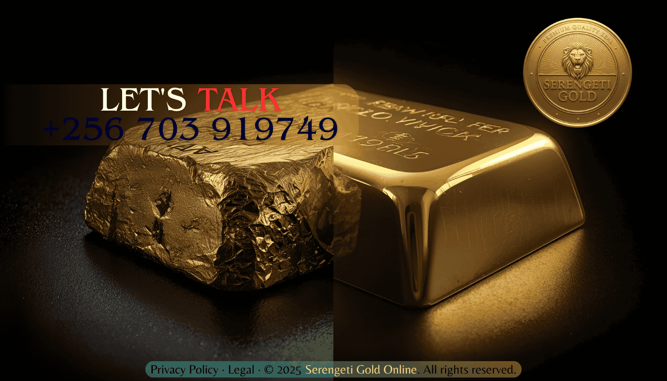 Comparison of raw gold versus refined gold bar (1)