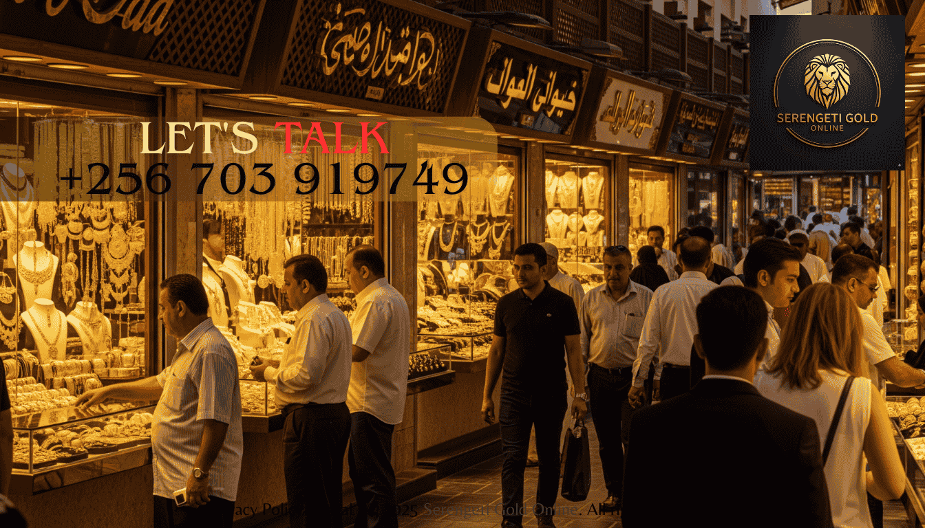 Dubai gold market as a key hub for East African supply chains