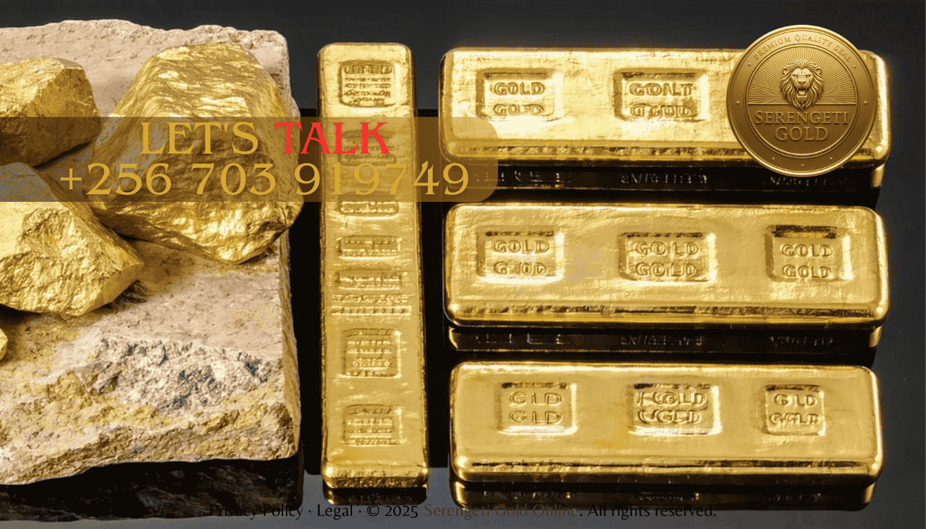 East Africa Gold, Gold Export, Raw and Processed Gold, Serengeti Gold Traders.