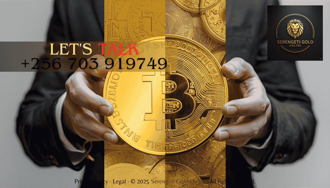 digital gold investment platform illustration