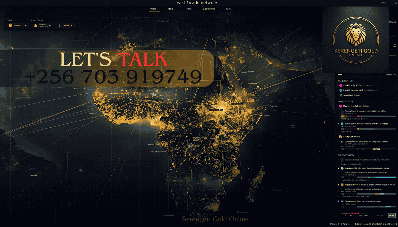 Map showing Djibouti’s strategic location in East Africa’s gold trade network