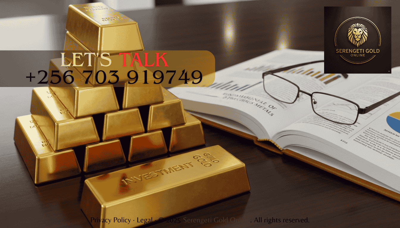 gold bars stacked for investment education