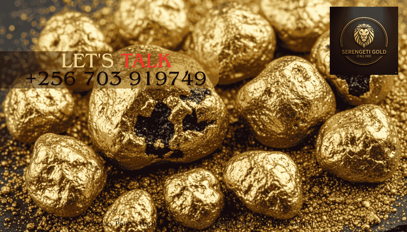 raw gold nuggets and dust close-up